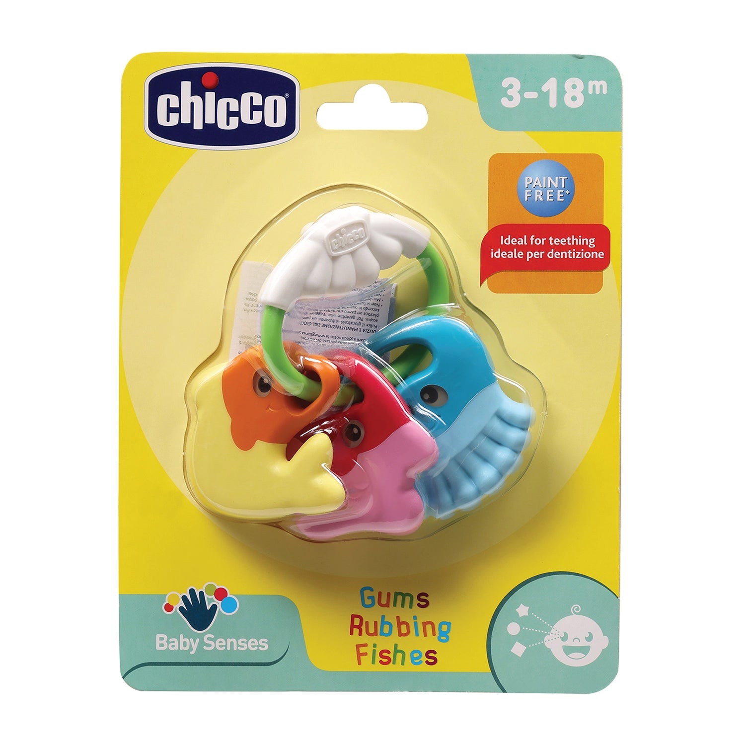 Gums Rubbing Fishes Rattle