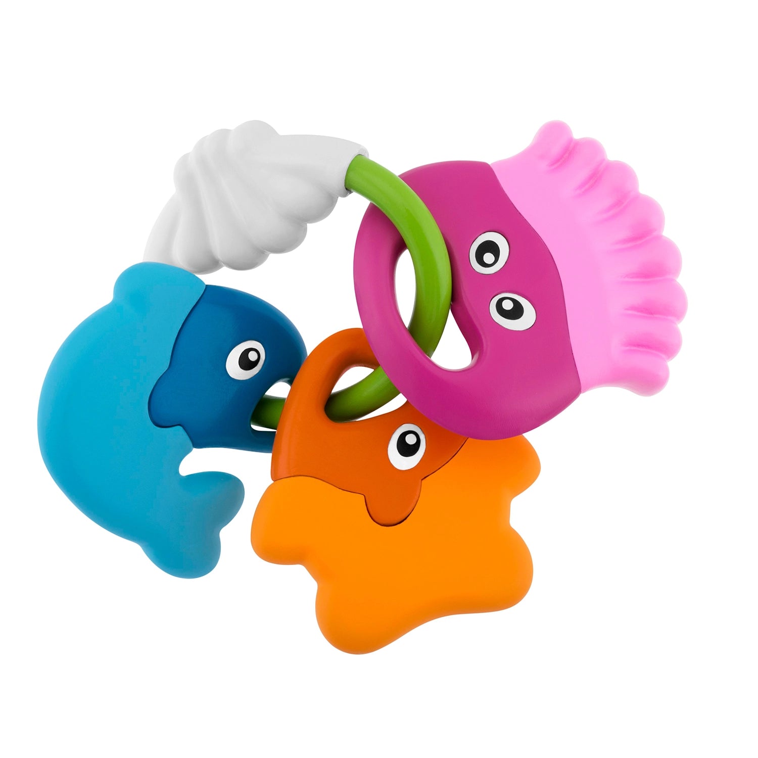 Gums Rubbing Fishes Rattle