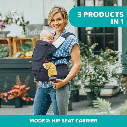 Hip Seat Baby Carrier Denim