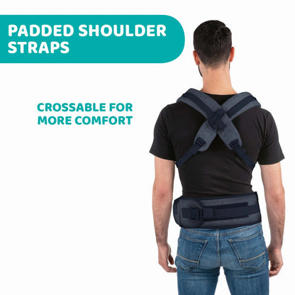 Hip Seat Baby Carrier Denim