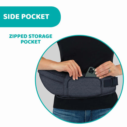 Hip Seat Baby Carrier Denim