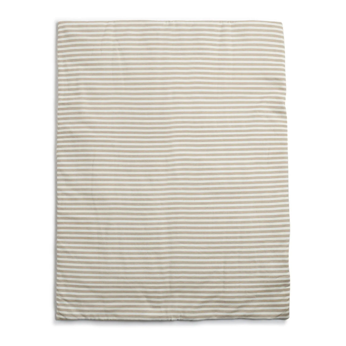 Infants Beige Striped Pram Blanket