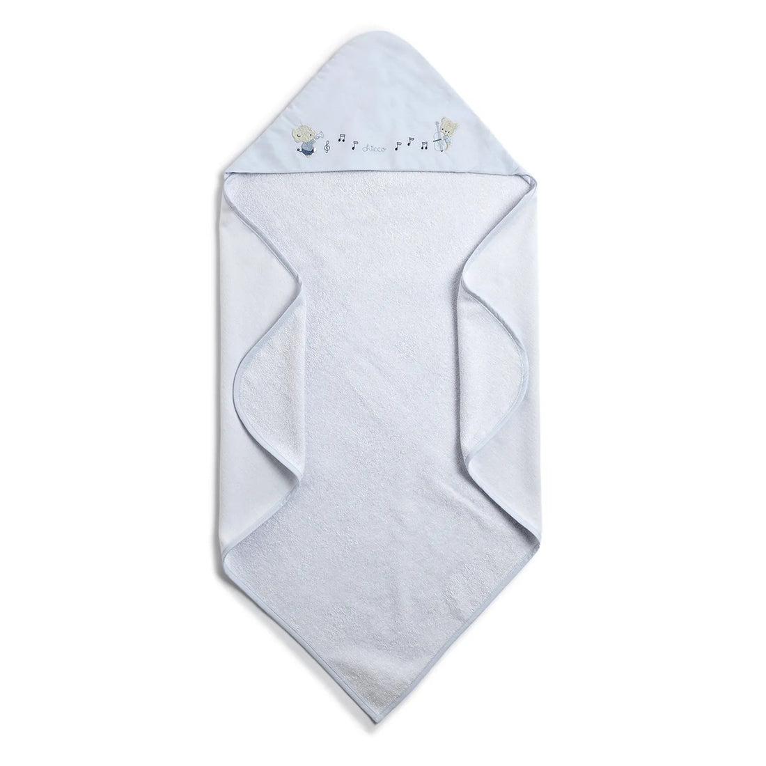 Infants Blue Cotton Bathwrap