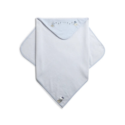 Infants Blue Cotton Bathwrap