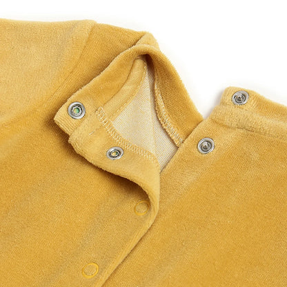 Infants Embroidered Leg Opening Babysuit