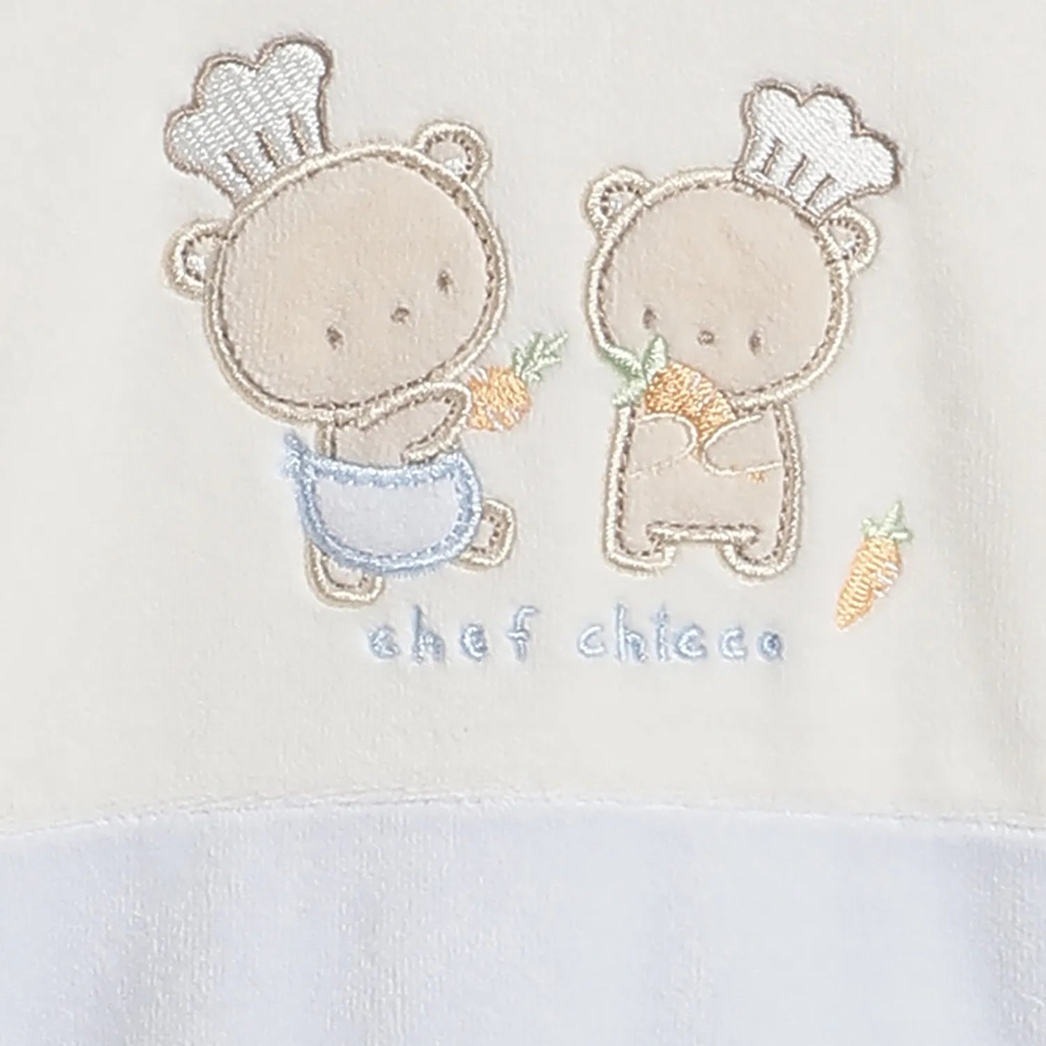 Infants Embroidered Nappy Opening Babysuit