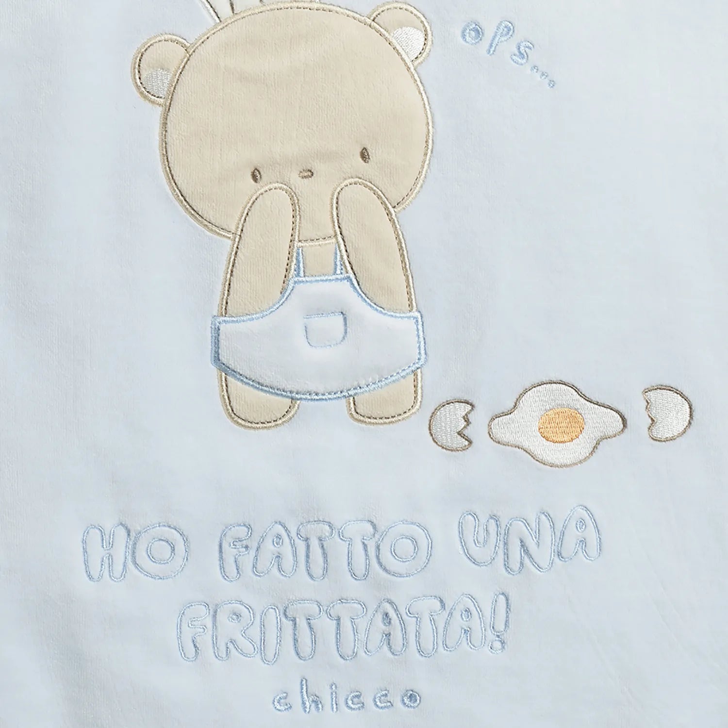 Infants Embroidered Pram Blanket