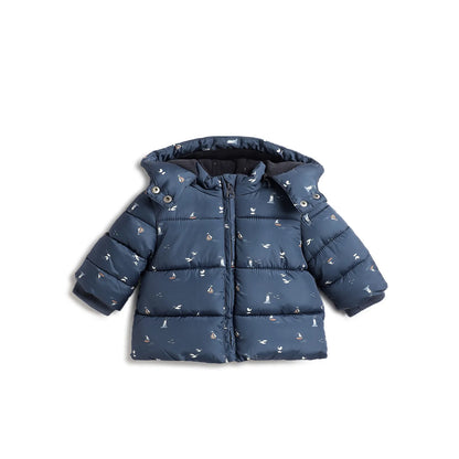 Infants Hooded Casual Puffer Jacket