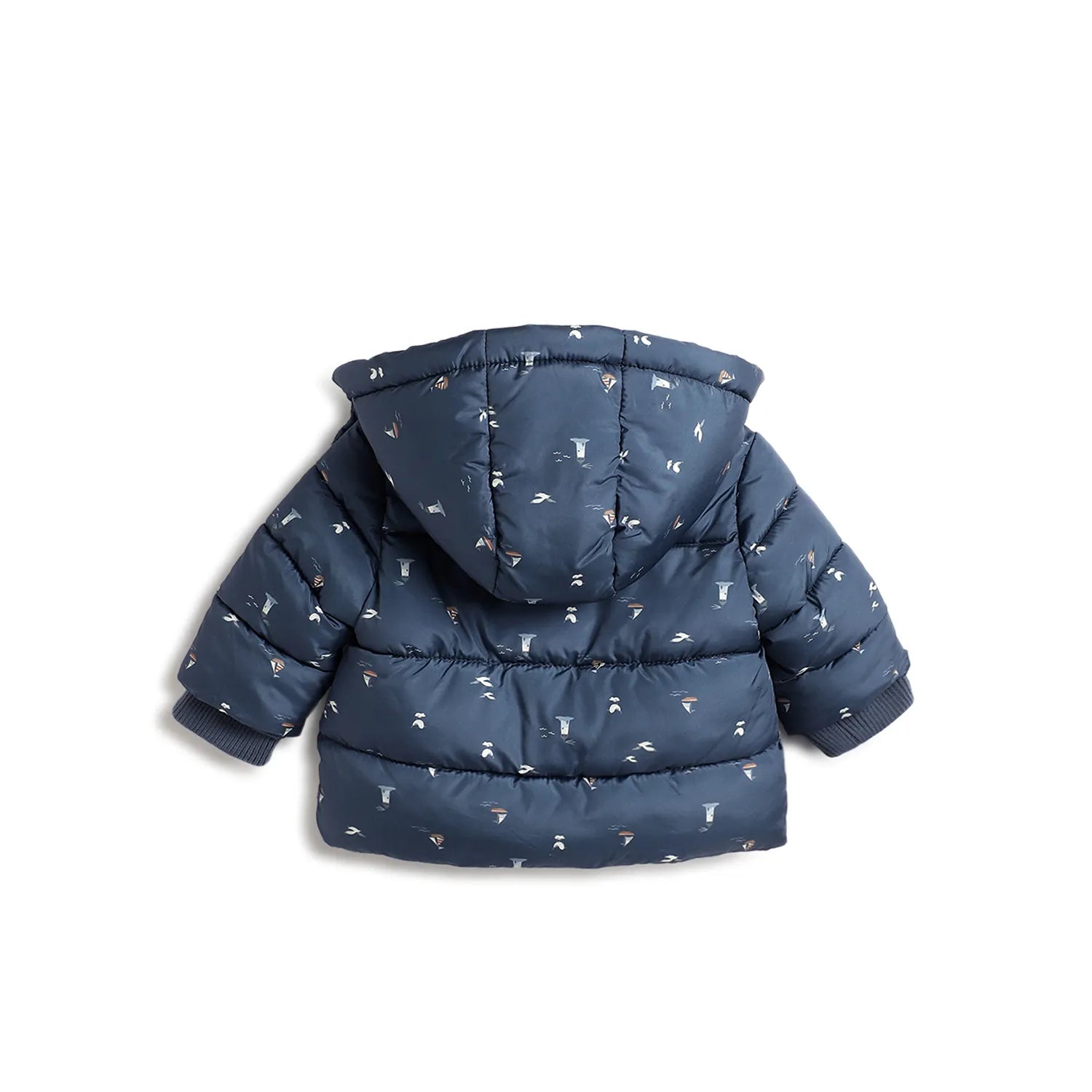 Infants Hooded Casual Puffer Jacket