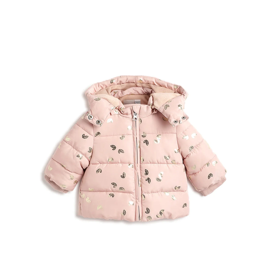 Infants Hooded Casual Puffer Jacket