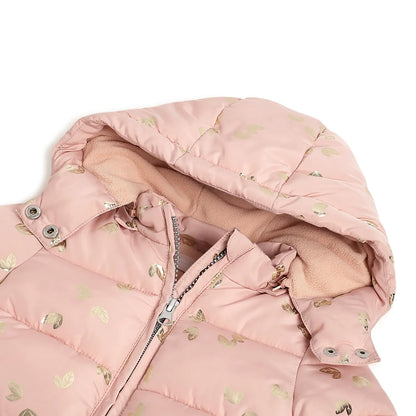 Infants Hooded Casual Puffer Jacket