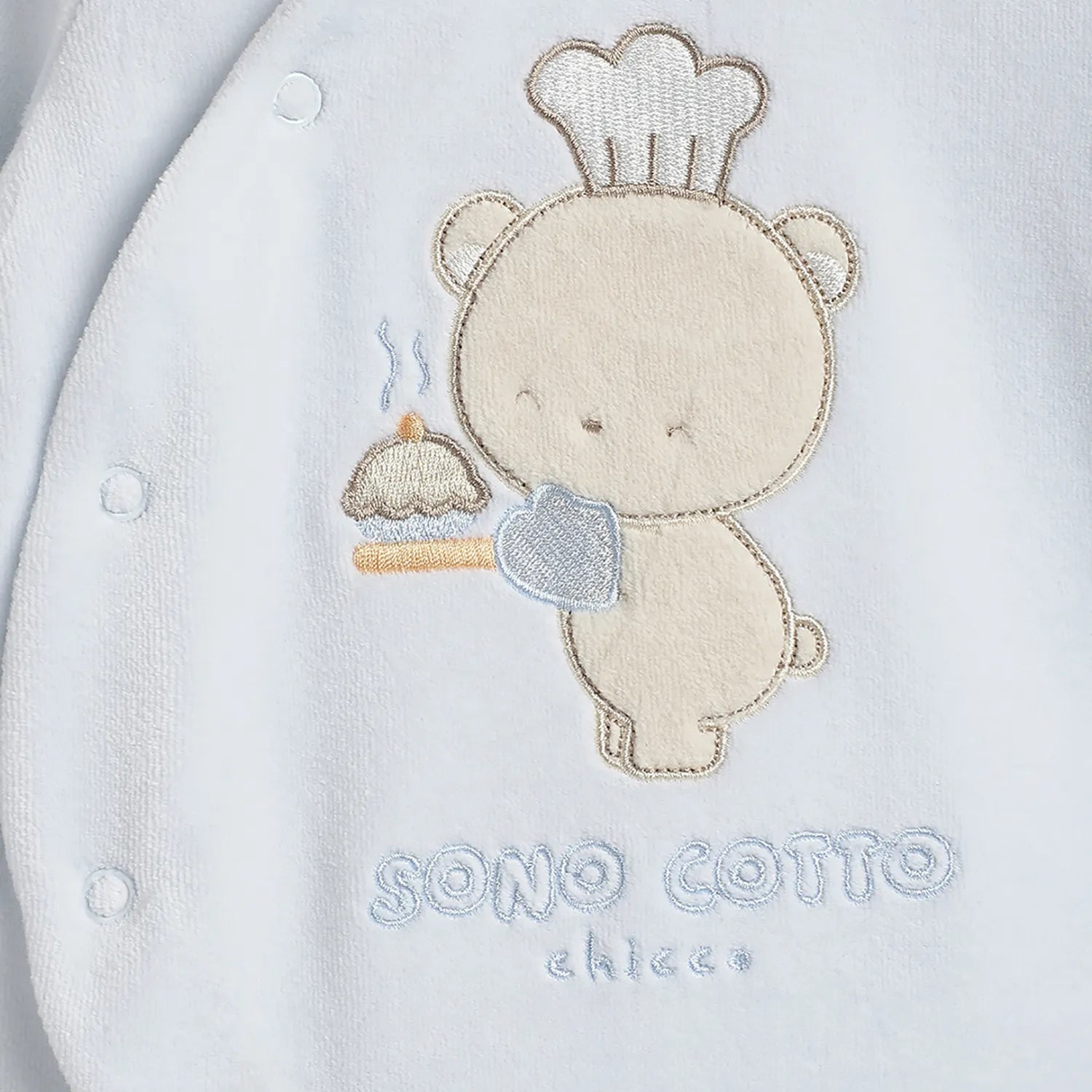 Infants Knitted Front Opening Babysuit