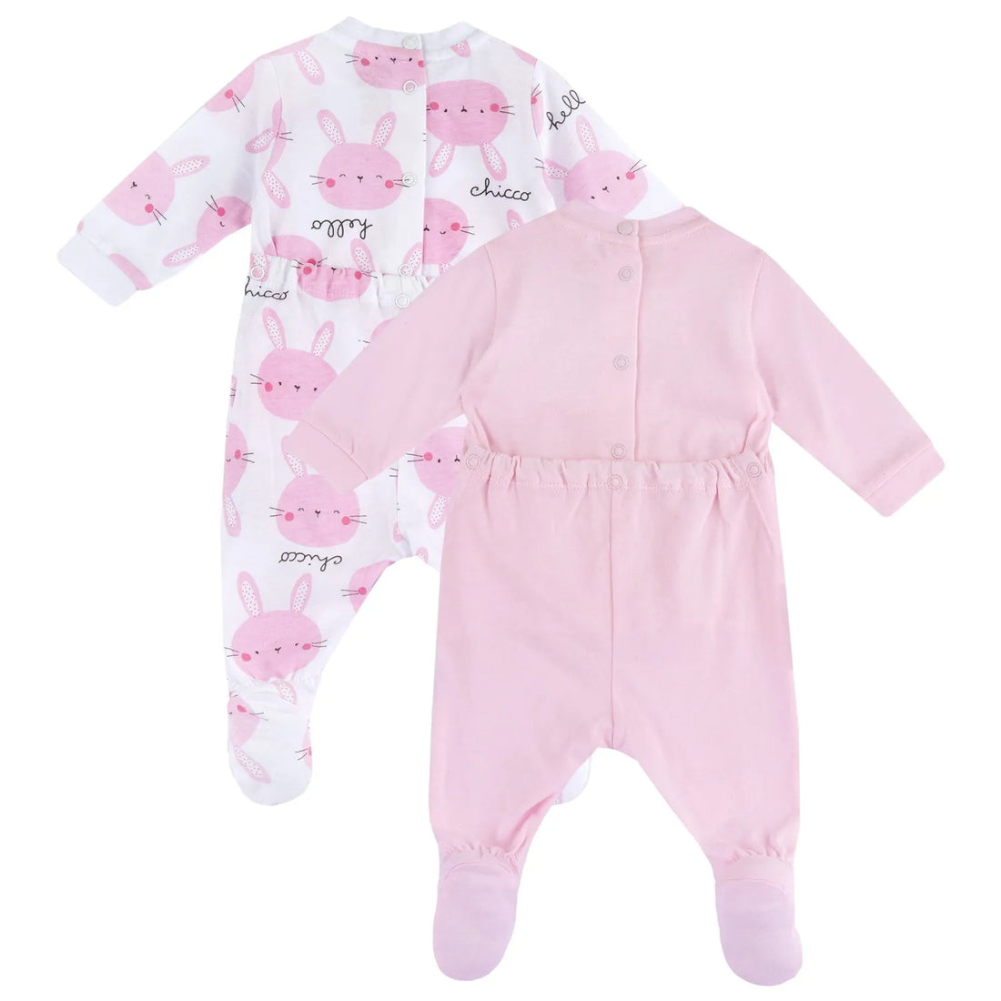 Infants Pack of 2 Printed Cotton Babysuit