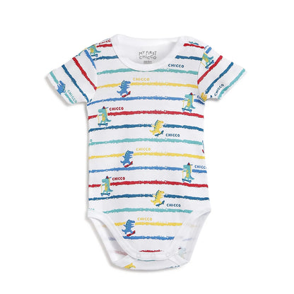 Infants Pack Of 4 Printed Bodysuits