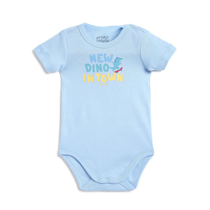 Infants Pack Of 4 Printed Bodysuits