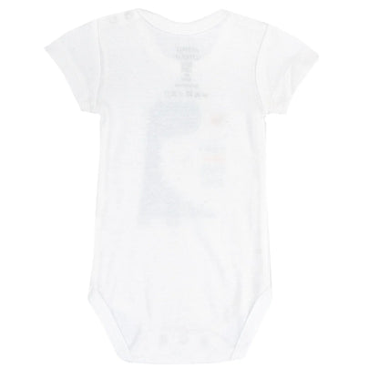 Infants Pack Of 4 Printed Bodysuits