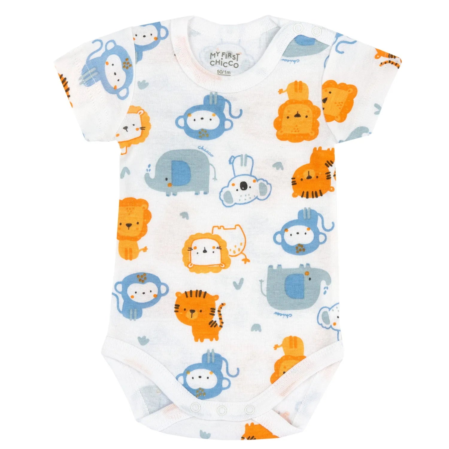 Infants Pack Of 4 Printed Bodysuits