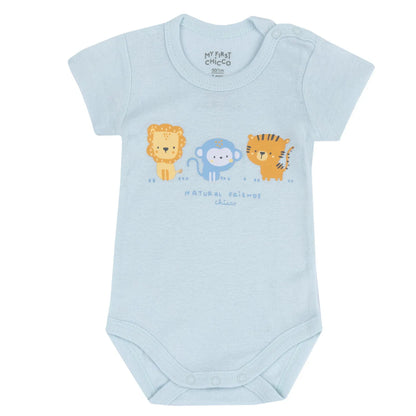 Infants Pack Of 4 Printed Bodysuits