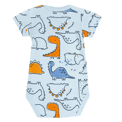 Infants Pack Of 4 Printed Bodysuits