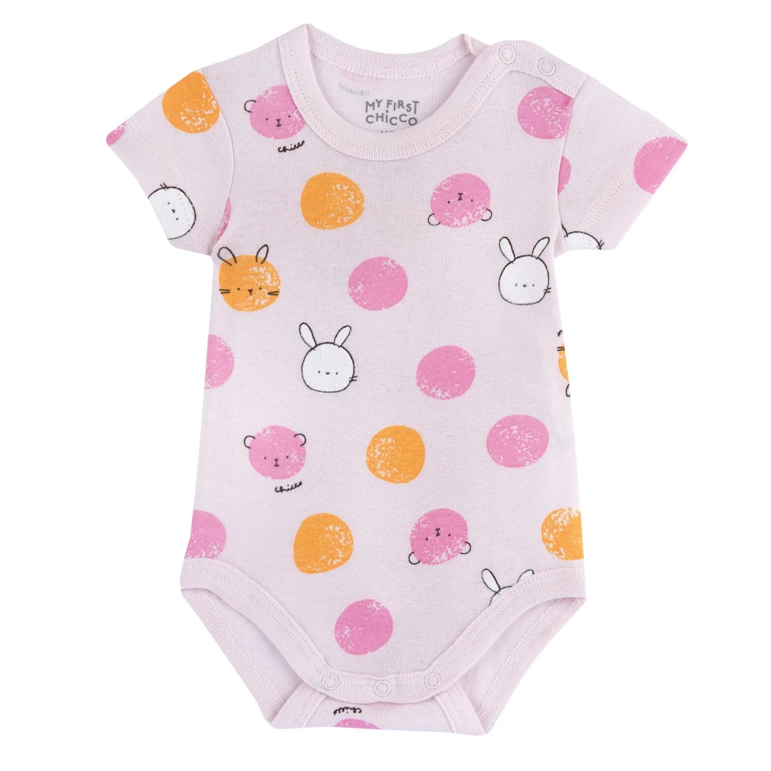 Infants Pack Of 4 Printed Bodysuits