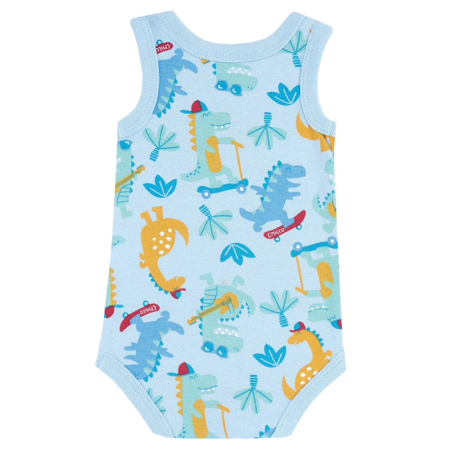 Infants Pack Of 4 Printed Cotton Bodysuits