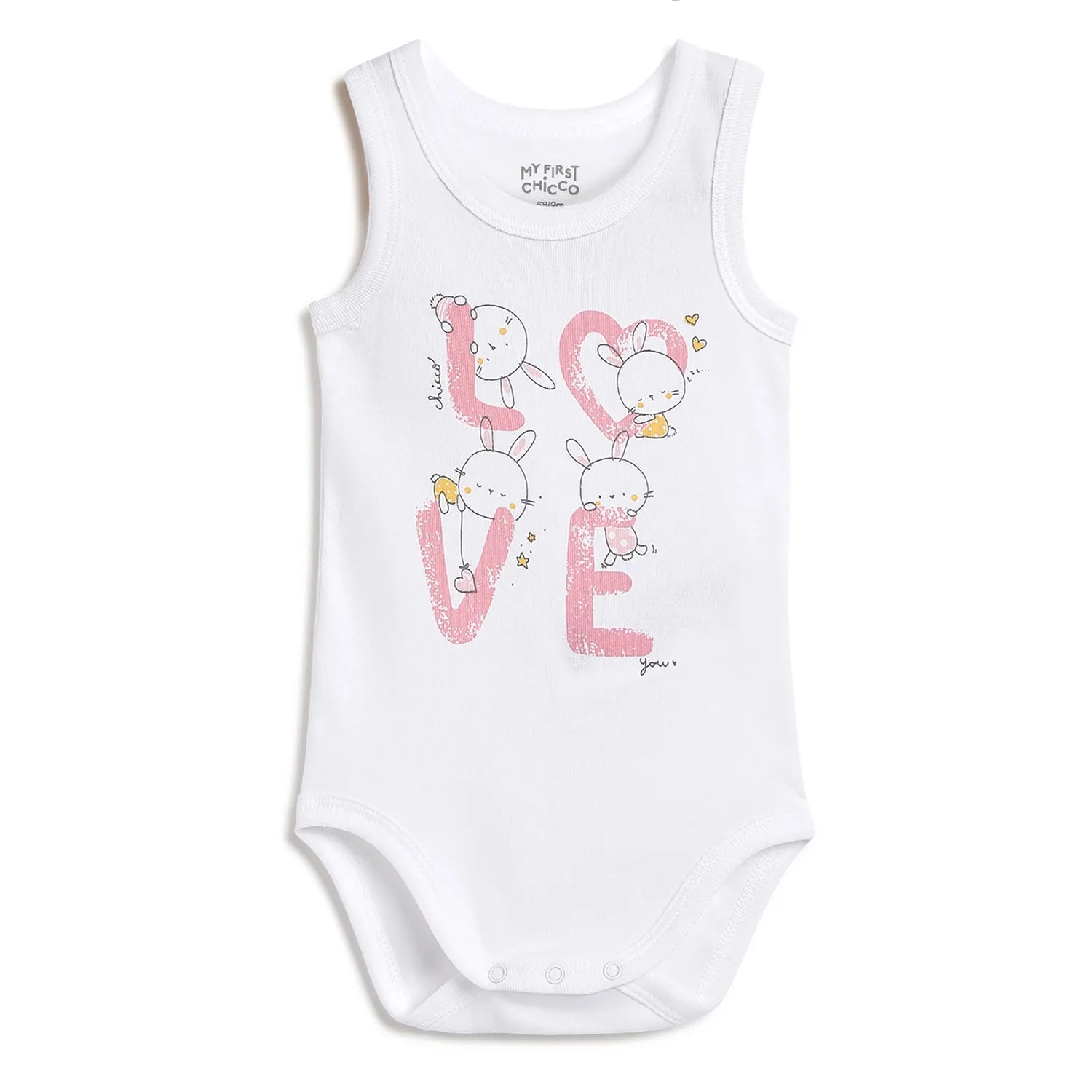 Infants Pack Of 4 Printed Cotton Bodysuits