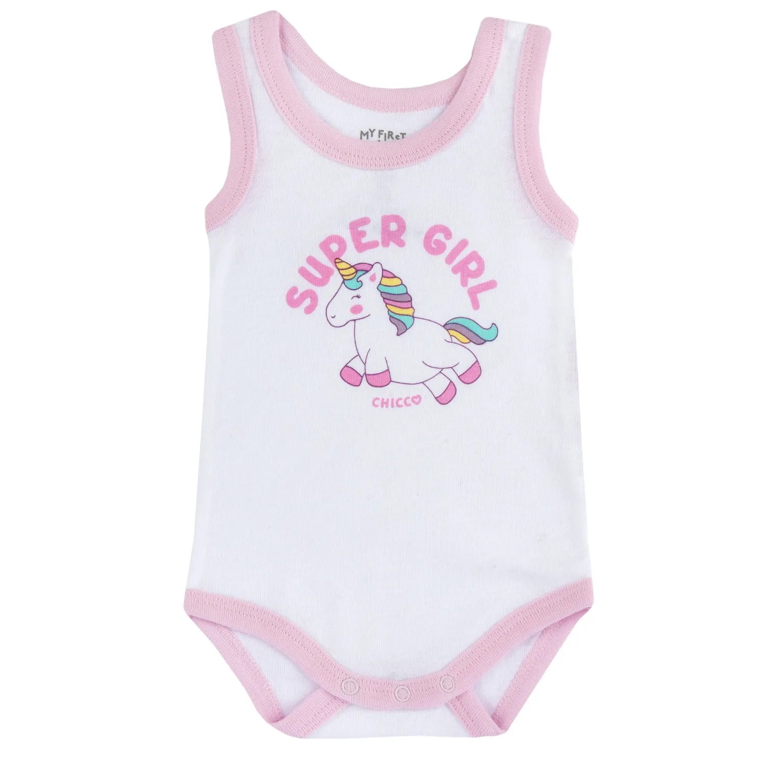 Infants Pack Of 4 Printed Cotton Bodysuits