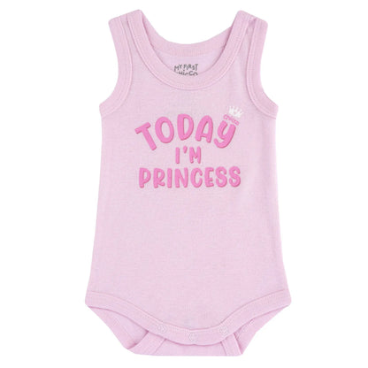 Infants Pack Of 4 Printed Cotton Bodysuits