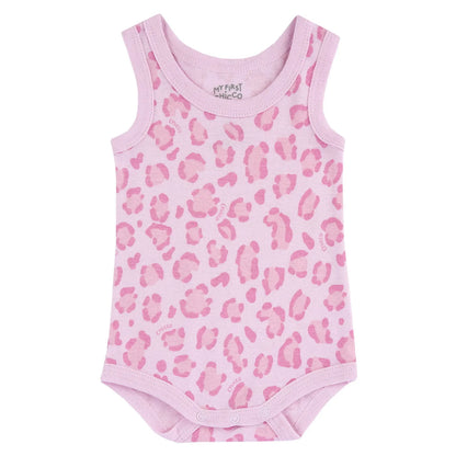 Infants Pack Of 4 Printed Cotton Bodysuits