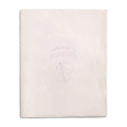 Infants Printed Cotton Pram Blanket