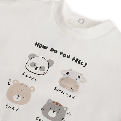 Infants Printed Sweatshirt With Trouser