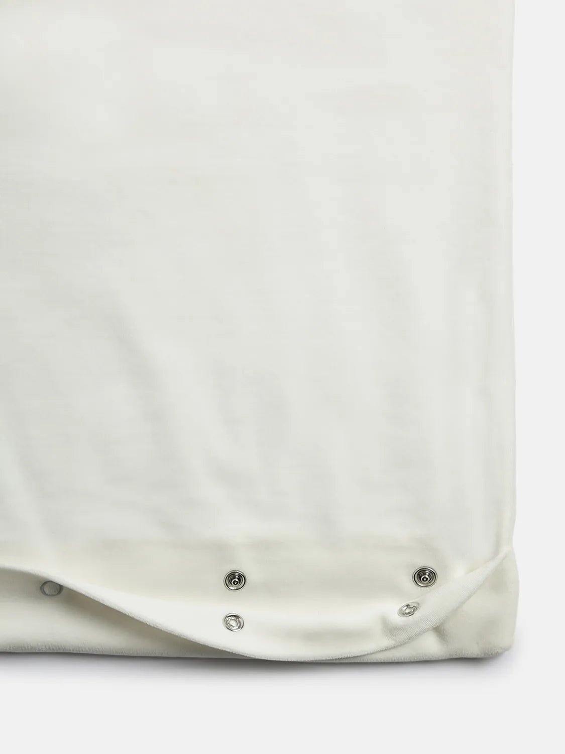 Infants White Applique Pram Blanket