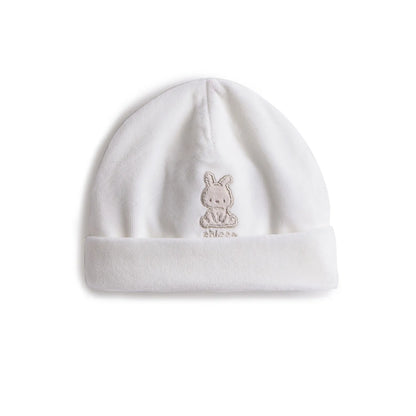 Infants White Embroidered Cap