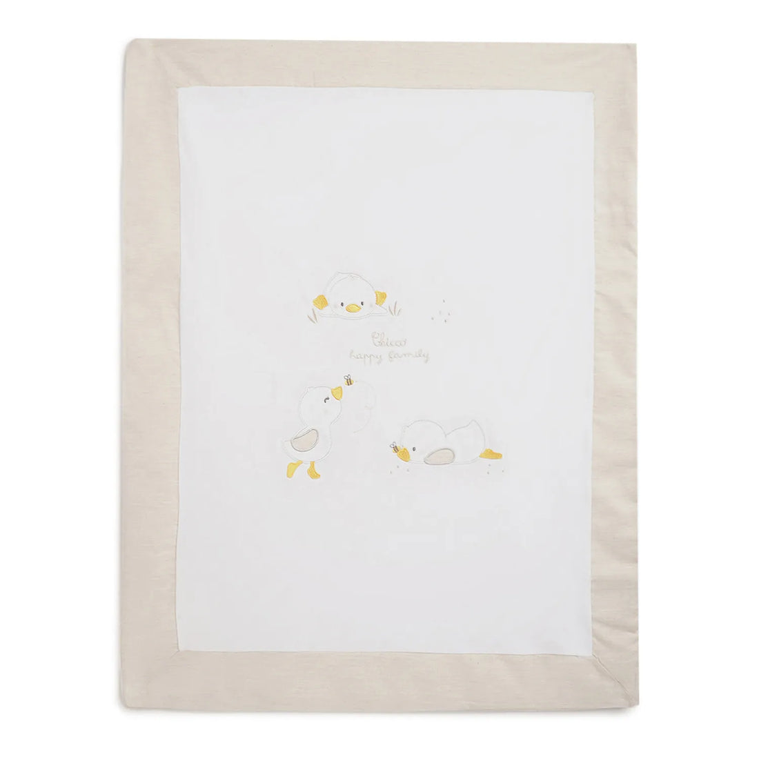 Infants White Pram Blanket