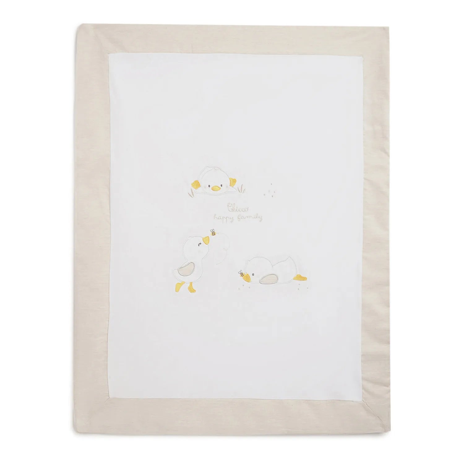 Infants White Pram Blanket