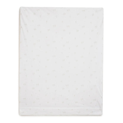 Infants White Pram Blanket