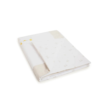 Infants White Pram Blanket