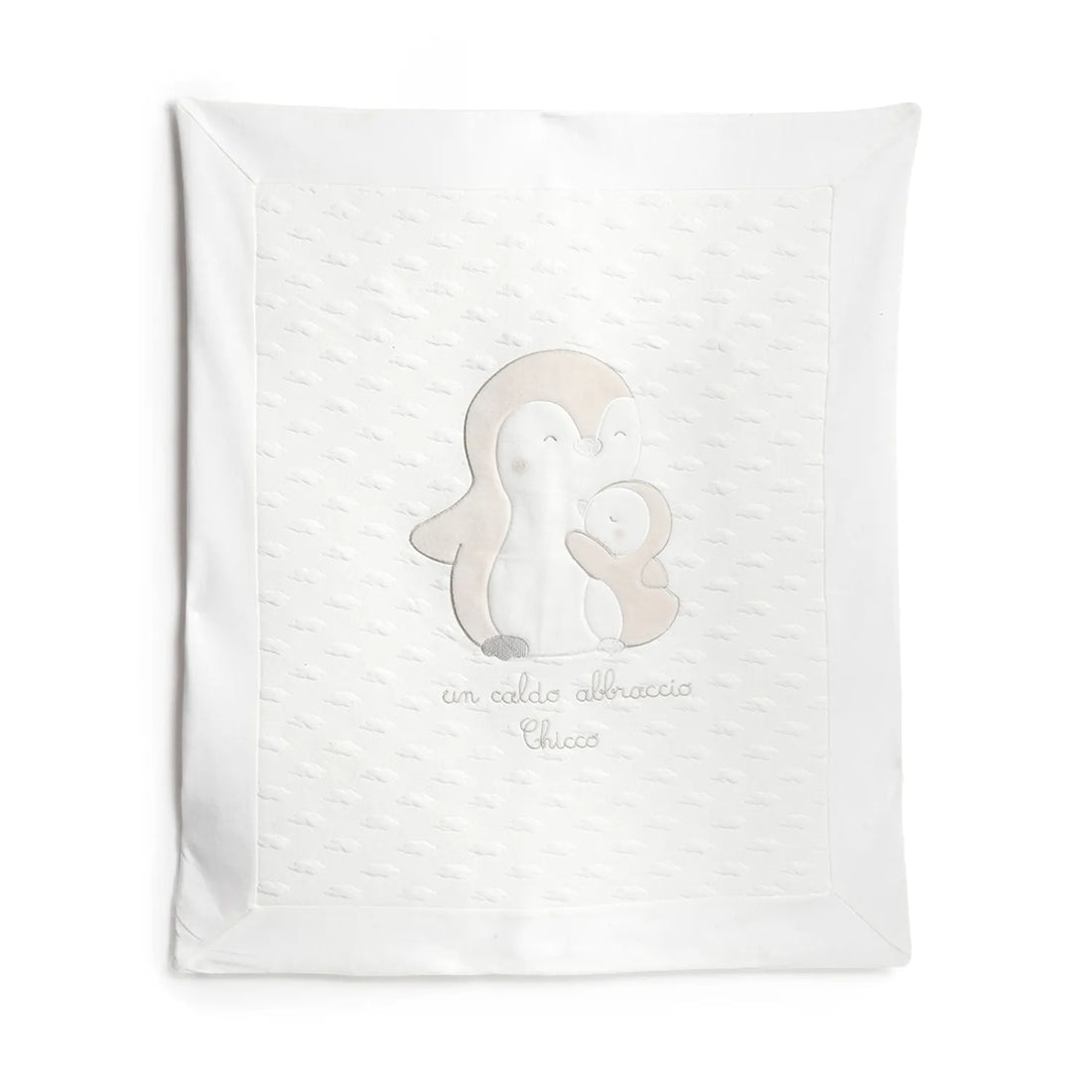 Infants White Pram Blanket