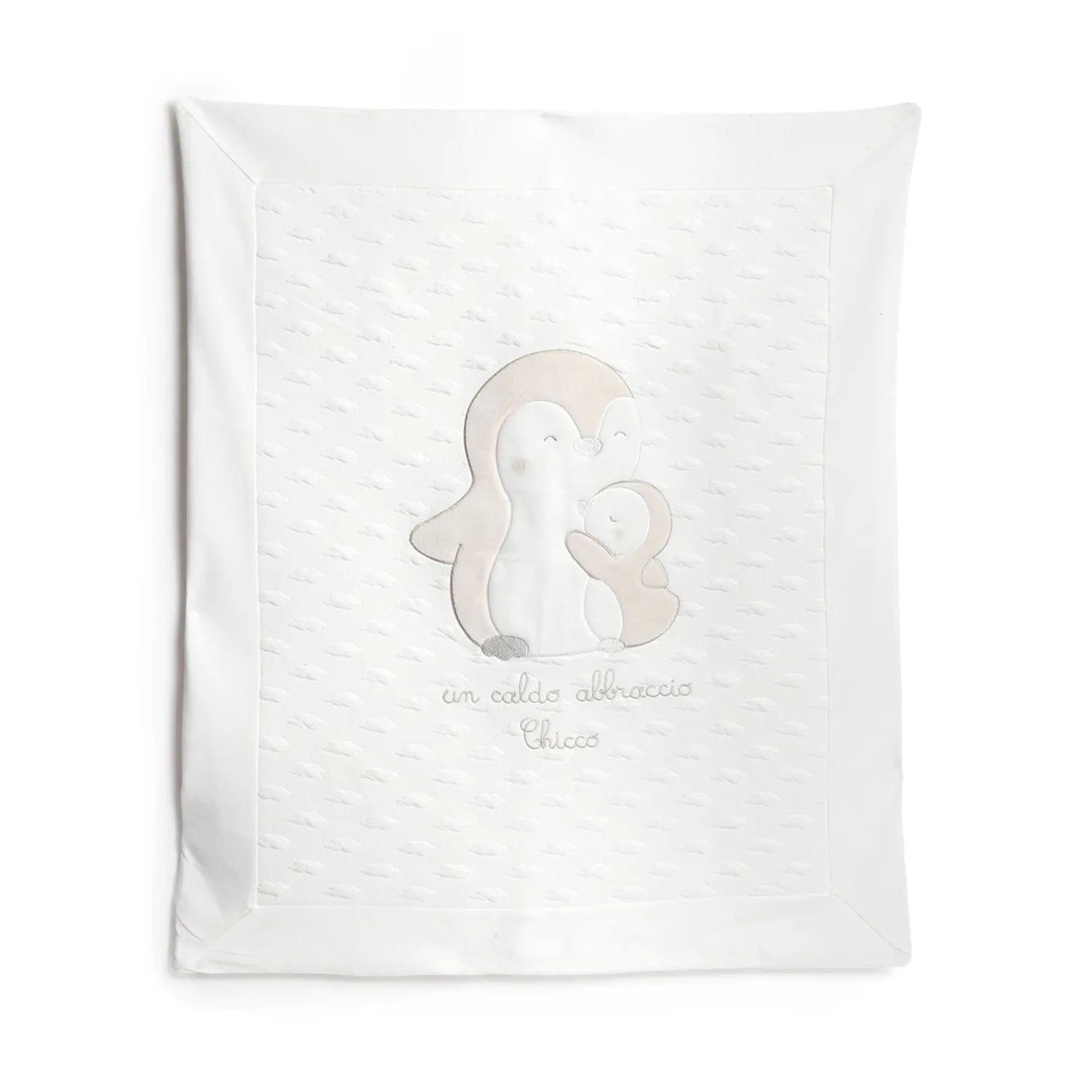 Infants White Pram Blanket