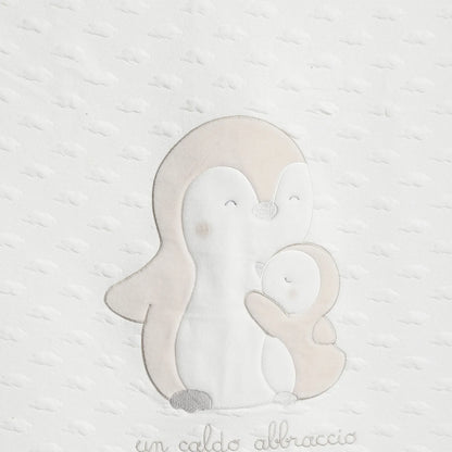 Infants White Pram Blanket