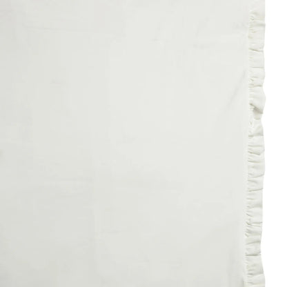 Infants White Printed Pram Blanket
