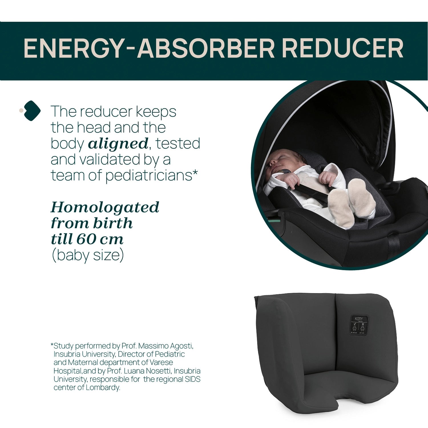 Kory Plus Baby Car Seat Black Satin