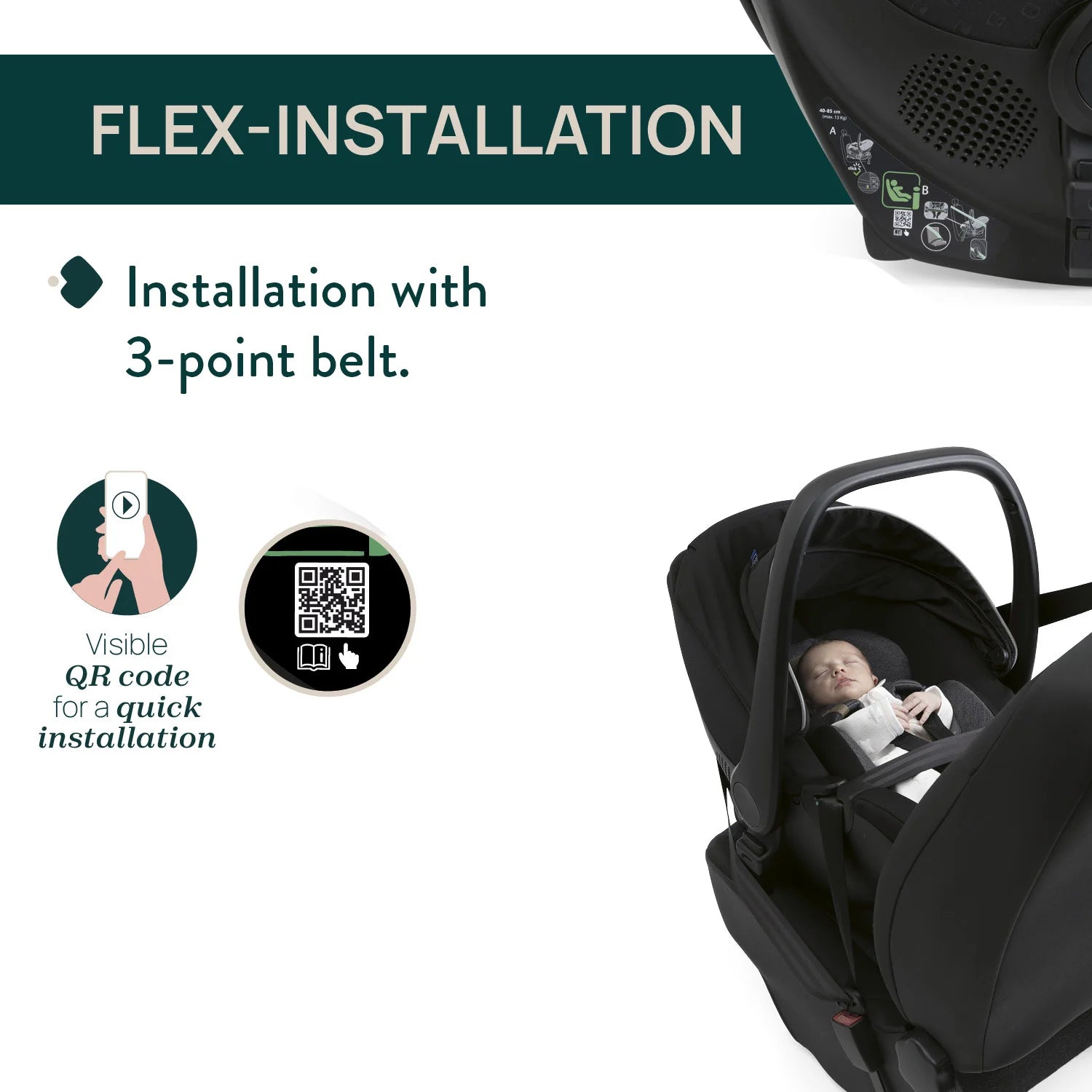 Kory Plus Baby Car Seat Bronze Lizard