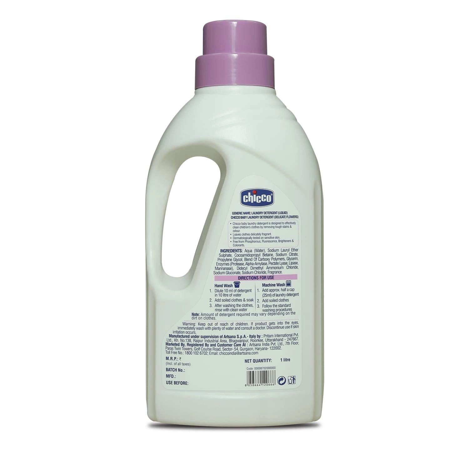 Laundry Detergent Delicate Flowers 1000ml
