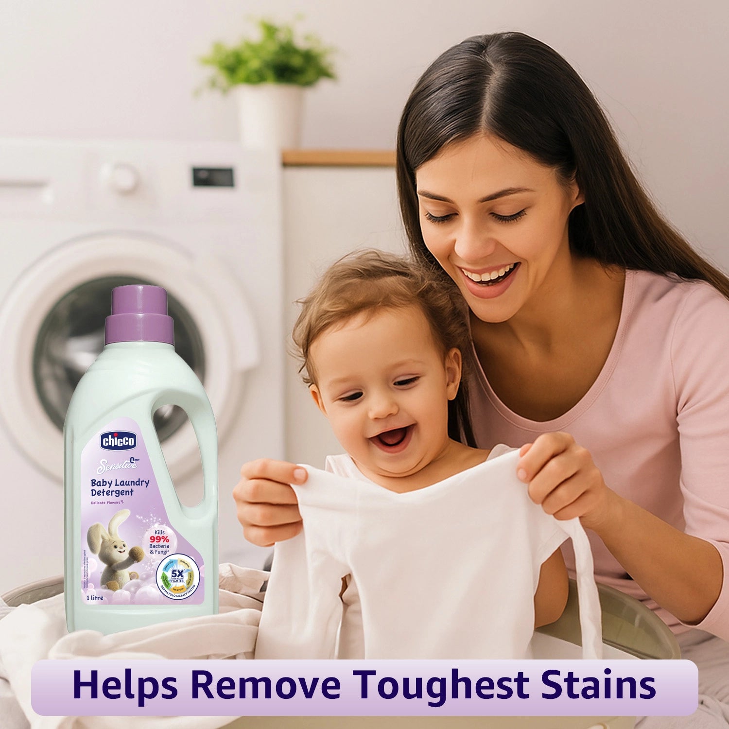 Laundry Detergent Delicate Flowers 1000ml