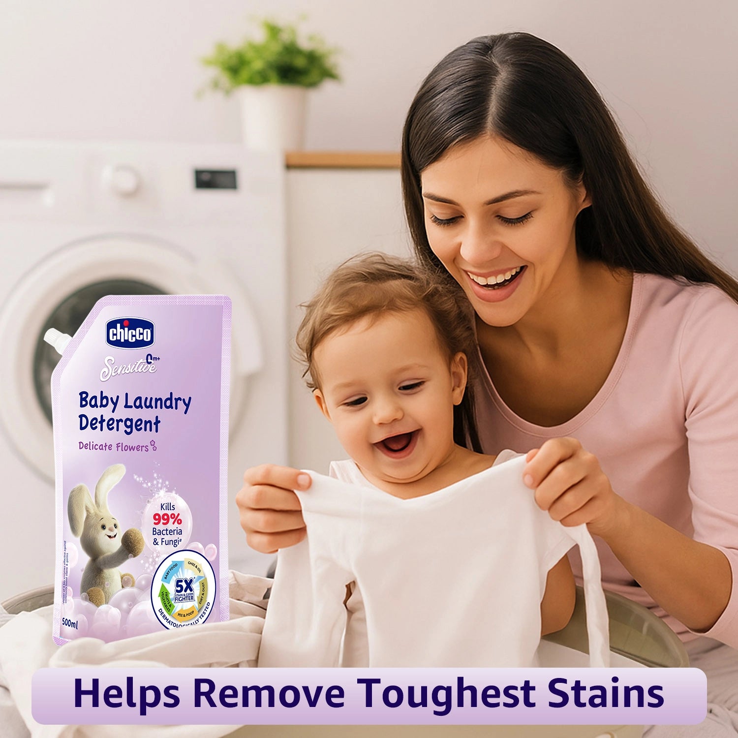 Laundry Detergent Delicate Flowers 500ml Refil Pack