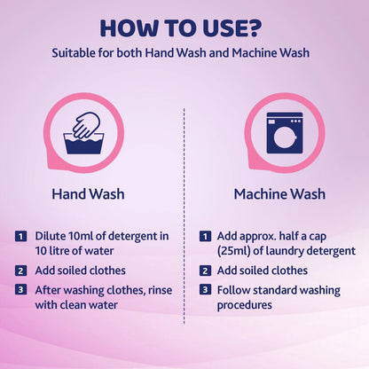 Laundry Detergent Delicate Flowers 500ml Refil Pack