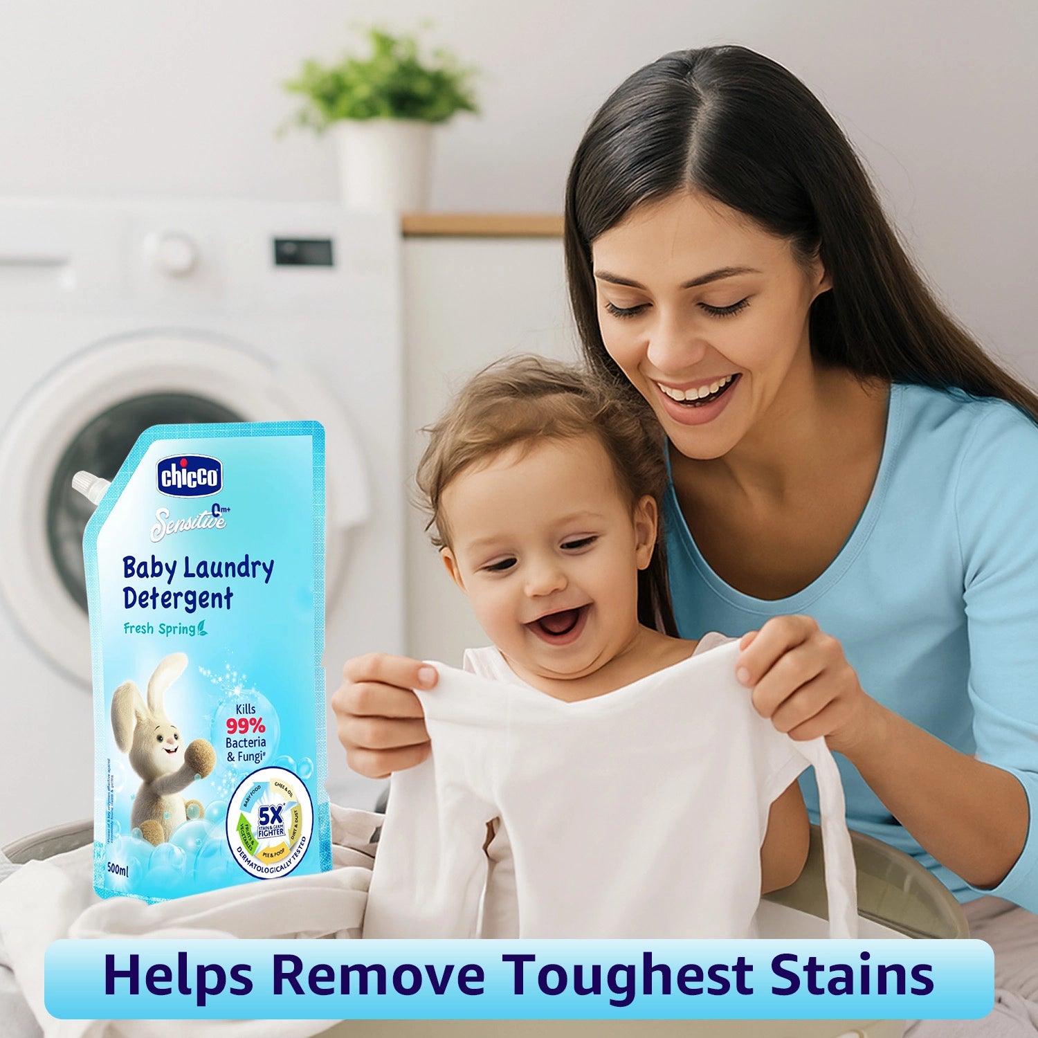 Laundry Detergent Fresh Spring 500ml Refil Pack