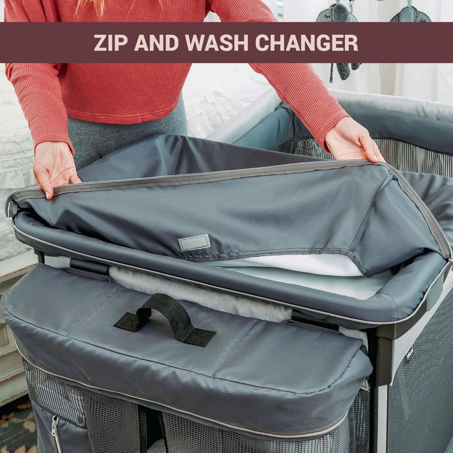 Lullaby Zip Playard Driftwood