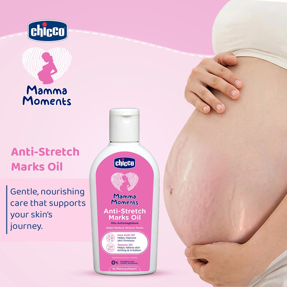 Mamma Moments Anti Stretchmark Oil 100 ml